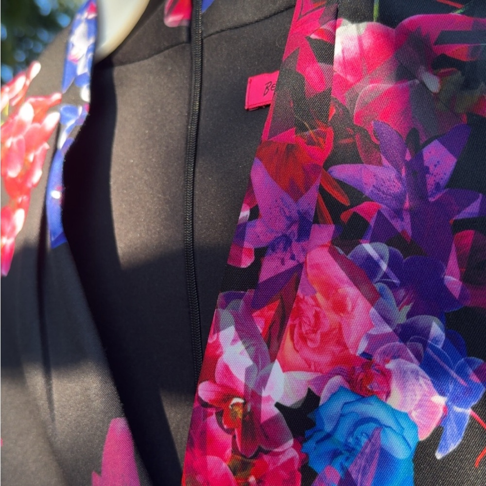 Betsey Johnson Black with Pink Accents Dress
